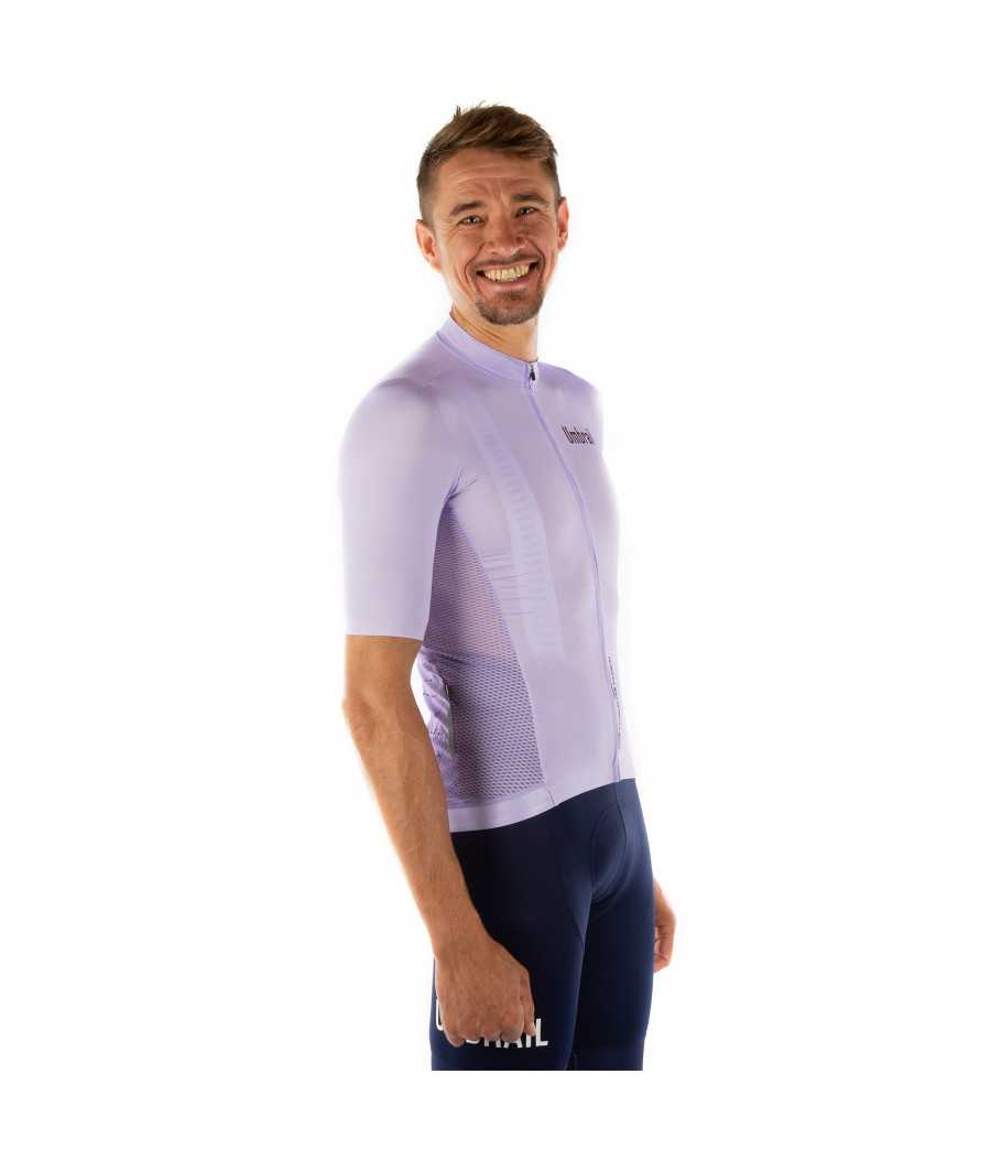 Maglia Ciclismo Uomo UMBRAIL Jersey Lilla Man